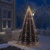 vidaXL Red de luces de &aacute;rbol de Navidad con 250 LEDs 250 cm