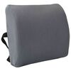 vidaXL Almohada lumbar Gris Espuma Viscoel&aacute;stica 36 x 30 x 12 cm