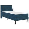vidaXL Estructura de cama con colch&oacute;n Azul 80 x 200 cm Terciopelo