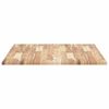 vidaXL Tablero de mesa rectangular madera maciza de acacia 100x80x2 cm