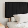 vidaXL Estructura de Cama con Cabecera Tapizada Negro 160 x 200 cm