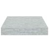 vidaXL Estante flotante pared 4 uds MDF gris hormig&oacute;n 23x23,5x3,8 cm