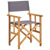 vidaXL Silla de director madera maciza de acacia