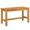 vidaXL Banco de jard&iacute;n madera maciza de acacia 80 cm