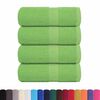 vidaXL Toallas de mano FROGN 4 uds verde manzana 30x30 cm 360 g/m&sup2;