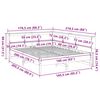 vidaXL Cama con estanter&iacute;a sin colch&oacute;n madera maciza de pino 160x200cm