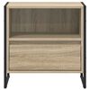 vidaXL Mesa de Noche Sonoma 50 x 39,5 x 50 cm Madera contrachapada