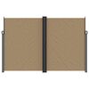 vidaXL Toldo lateral retráctil gris taupe 220x1000 cm