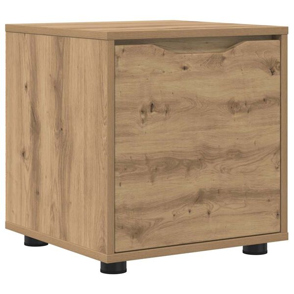 vidaXL Gabinete de Ba&ntilde;o Roble artesanal 40,5 x 40 x 44 cm
