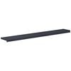 vidaXL Umbral de Ventana Antracita con Vetado de Madera PVC