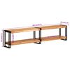 vidaXL Mueble de TV madera maciza de acacia 180x30x40 cm