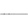 vidaXL Kit mini puerta corredera armario acero carbono 200 cm