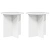 vidaXL Soporte de plantas 2 uds. Brillante 40 x 40 x 40 cm