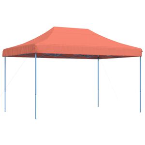 vidaXL Tienda de fiesta plegable Pop-Up terracota 440x292x315 cm