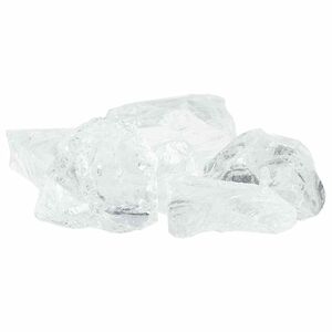 vidaXL Piedras de Jard&iacute;n Blanco 12 cm Cristal
