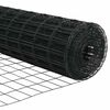 vidaXL Cerca Euro Gris 0.6 x 10 m Hierro recubierto de PVC