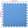 vidaXL Mats de ejercicio en rompecabezas 12 pcs Azul 4,32 ㎡ Espuma EVA