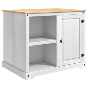 vidaXL Juego de isla de cocina 2 uds. y Cera de Miel Pino macizo