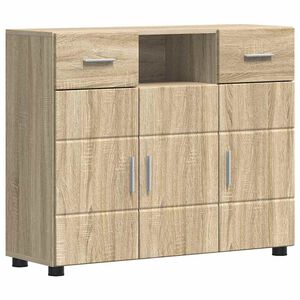 vidaXL Armario de Madera con caj&oacute;n Roble Sonoma 88,5 x 30,5 x 73 cm