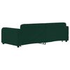 vidaXL Sof&aacute; cama nido terciopelo verde oscuro 90x200 cm
