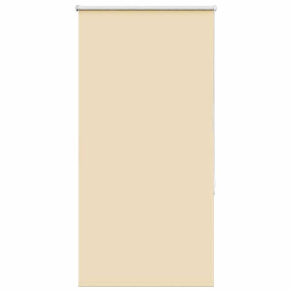 vidaXL Estor Enrollable Opaco Beige 75x130 cm Tela Ancho 70,7 cm