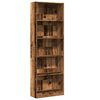 vidaXL Estanter&iacute;a madera de ingenier&iacute;a color envejecido 60x24x176 cm