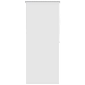 vidaXL Persiana enrollable de ducha blanco 120x240 cm