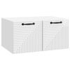vidaXL Mueble para TV de pared Brillante 59,5 x 41 x 30 cm