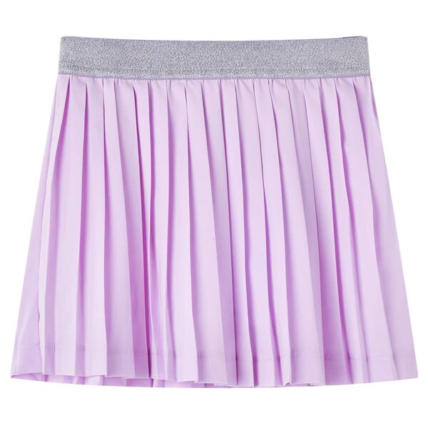 Falda plisada infantil color lila 116