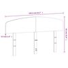 vidaXL Cabecero de cama madera maciza de pino blanco 150 cm