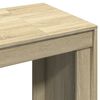 vidaXL Escritorio madera de ingenier&iacute;a roble Sonoma 123,5x73,5x75 cm