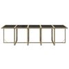 vidaXL Set de comedor jard&iacute;n 15 pzas con cojines rat&aacute;n sint&eacute;tico beige