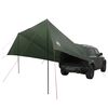 vidaXL Toldo para veh&iacute;culo Verde ej&eacute;rcito 500 x 515 x 215 cm