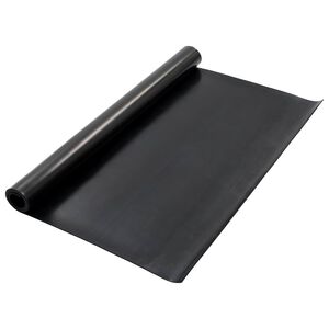 vidaXL Alfombra para el suelo Negro 1,2 x 2 m Goma