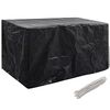 vidaXL Cubierta para muebles de jard&iacute;n 8 ojales 180x70x90 cm