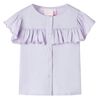 Camiseta infantil color lila 92