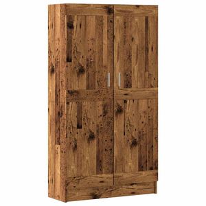 vidaXL Estanter&iacute;a madera ingenier&iacute;a madera envejecida 82,5x30,5x150 cm