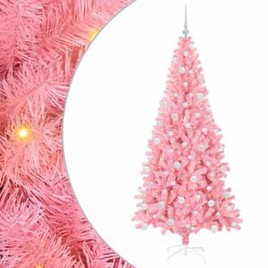 vidaXL &Aacute;rbol de Navidad Rosa 180 cm PVC