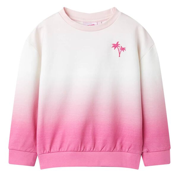 Sudadera infantil rosa claro 140