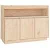 vidaXL Aparador de madera maciza de pino 104,5x34x80 cm