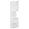 vidaXL Armario de ba&ntilde;o madera contrachapada blanco 32x34x188,5 cm