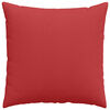 vidaXL Cojines de sof&aacute; 2 pcs Rojo 80 x 80 cm tela