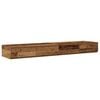 vidaXL Cajones de cama con caj&oacute;n Madera vieja 160 x 36,5 x 16,5 cm