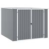 vidaXL Cobertizo de jard&iacute;n acero galvanizado gris 195x198x159 cm