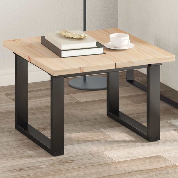 vidaXL Tablero de mesa rectangular 2 uds madera de pino 60x30x2,5 cm