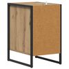 vidaXL Mesa de Noche con caj&oacute;n 2 pcs Roble Artesanal 39,5 x 30 x 50 cm