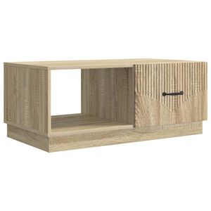 vidaXL Mesa de Caf&eacute; Roble Sonoma 90 x 50 x 37 cm Madera de Ingenier&iacute;a