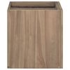 vidaXL Armario de ba&ntilde;o de pared madera maciza de teca 60x39x40 cm