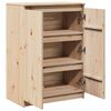 vidaXL Aparador madera maciza de pino 60x36x84 cm