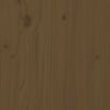 vidaXL Estanter&iacute;a madera maciza de pino marr&oacute;n miel 80x35x154 cm